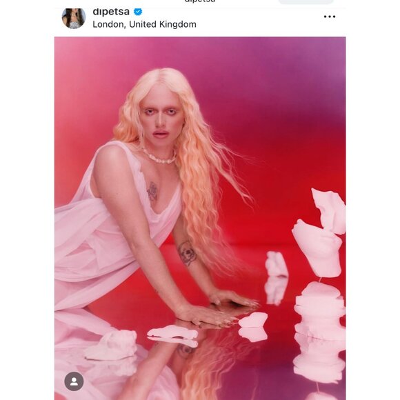 Di Petsa For Fwrd Gown in White X-Small New Womens Wetlook Bridal Maxi Dress - Picture 17 of 17